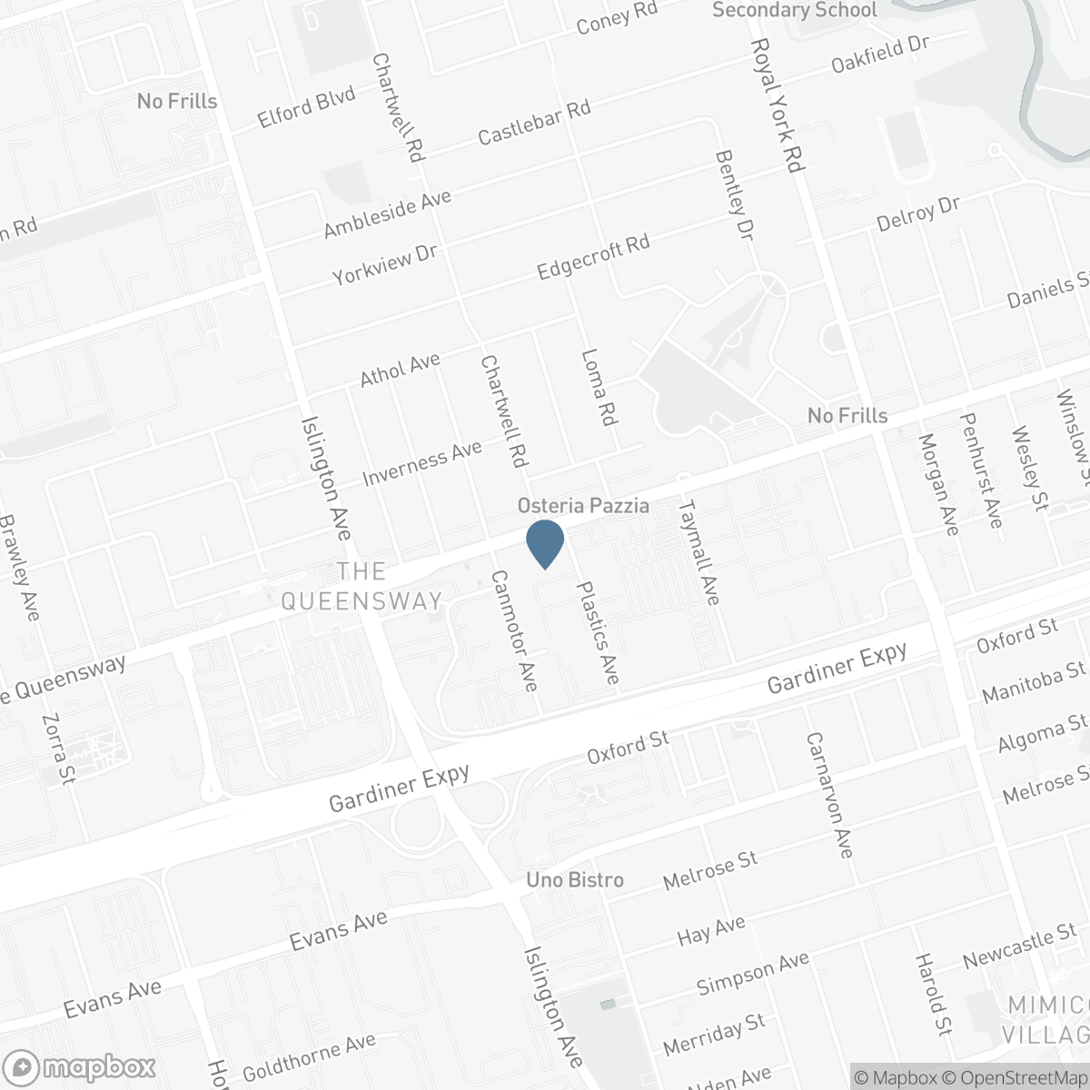 512 - 859 THE QUEENSWAY, Toronto, Ontario M8Z 1N8